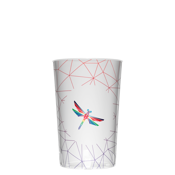 Gobelet personnalisé - 40cl Stadium transparent - Impression quadrichromie digitale_1