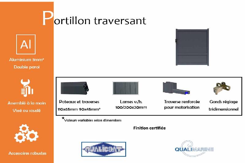 Portillon traversant - 1750 / 1800_1