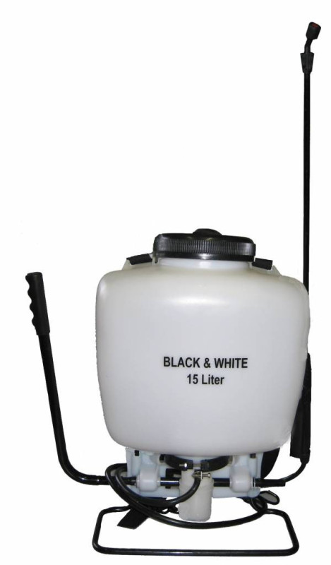 Pulverisateur dorsal black and white 15l cuve blanche ref 450.750.000_1
