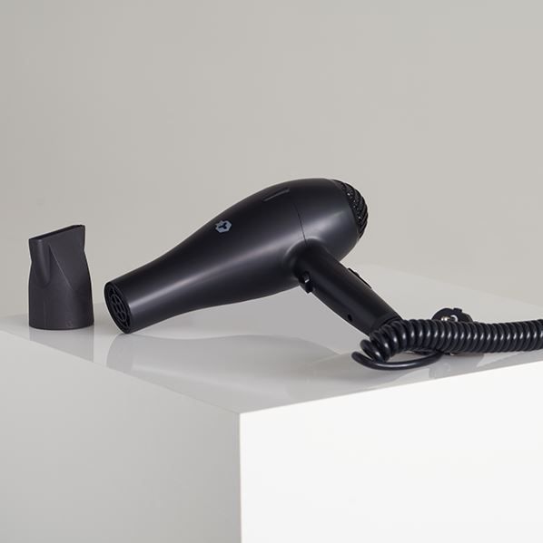 Sèche-cheveux noir Samba - moteur à courant alternatif 1800W - silencieux et durable_1