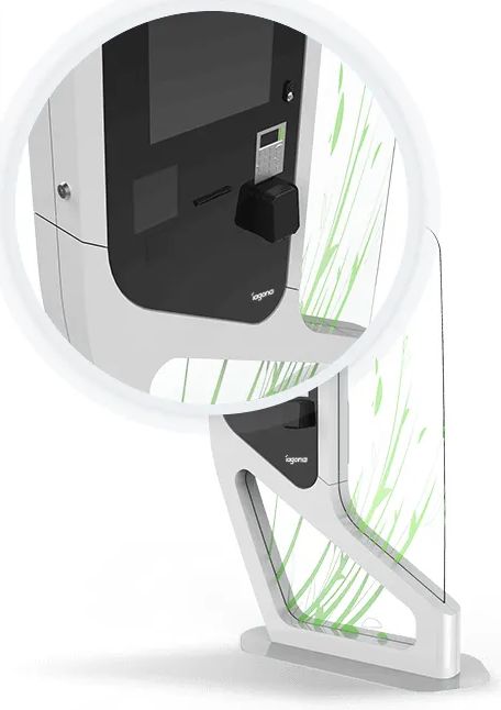 Borne de paiement digitale évolutive et personnalisable - MK Evo Iagona avec écran tactile et technologies avancées_1