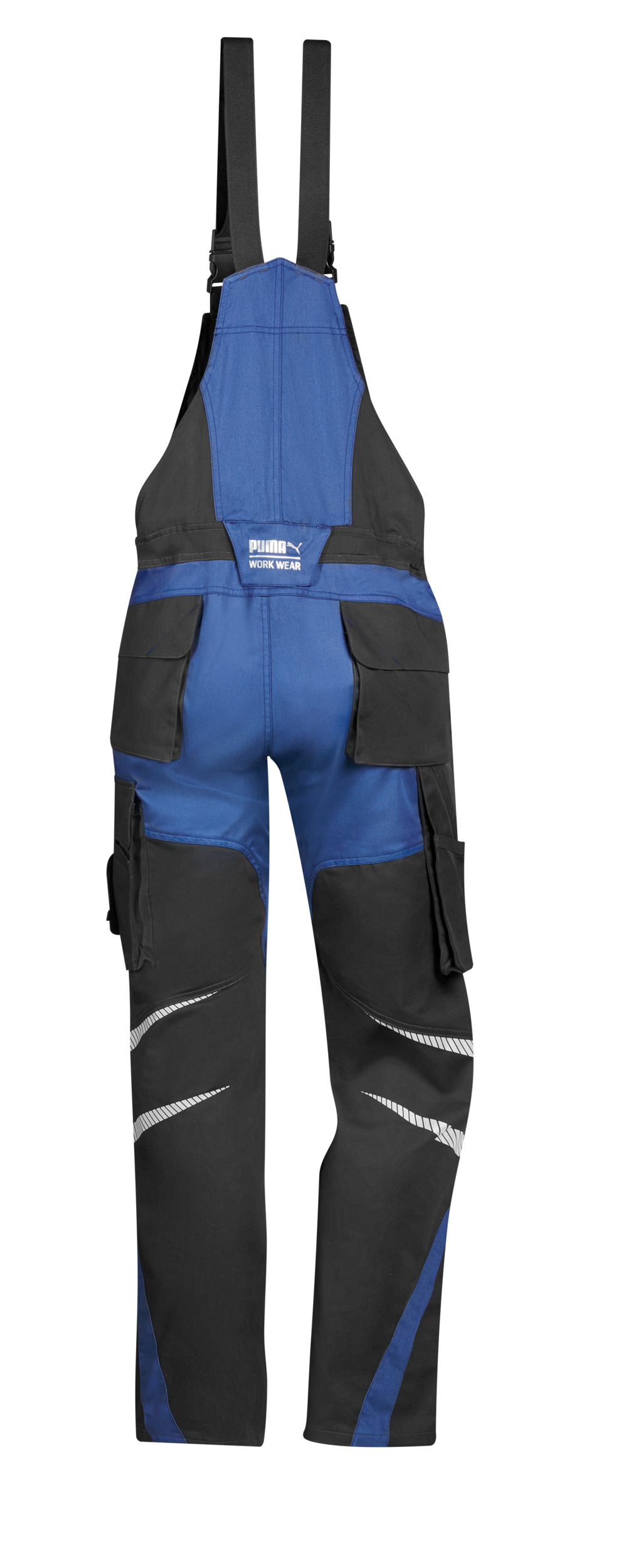 Salopette de travail homme - Réf: PW2700 - Puma Workwear - 65% coton 35% polyester - Lavable à 60°C - Zones réfléchissantes_1