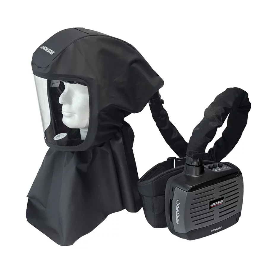 Système de filtration motorisé et ventilé jackson airmax+ avec cagoule souple - prvcs10 - jackson safety_1