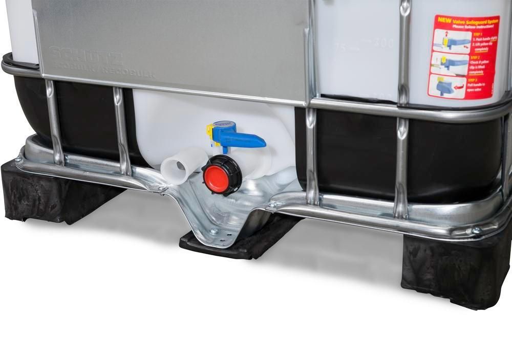 266153W - Cuve IBC 800 litres - Palette PE - Ouverture DN 150 - Sortie DN 50 - PEHD stabilisé UV_1