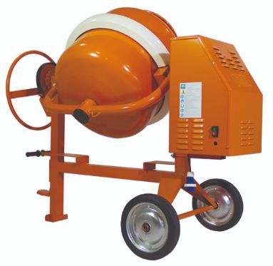 Bp280 N Bétonnières - Sirl - Capacité de la Cuve 260 L - Structure Renforcée et Transmission par Chaîne_1