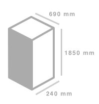 Colonne de sol en carton - meuble présentoir PLV - Jade PLV - impression quadri offset et contrecollage_1