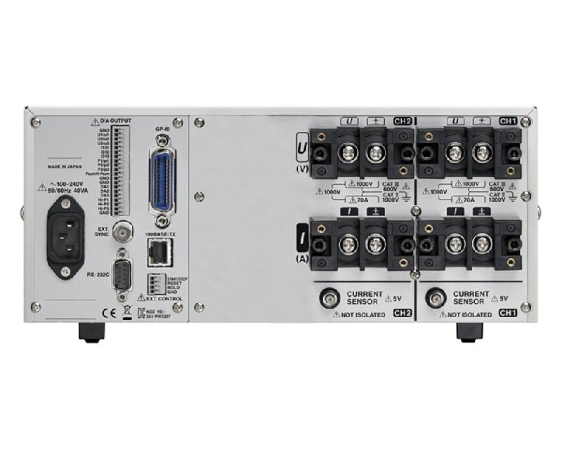 HI-PW3336 - Analyseur de puissance monophasé et triphasé HIOKI avec bande passante DC à 100 kHz et mesure jusqu'à 5000 A_1