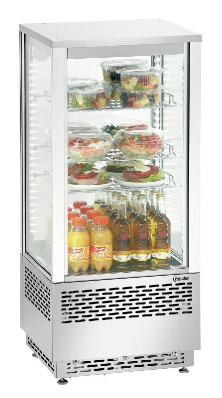 Mini-vitrine réfrigérée 78L, inox A2CH 700478G Bartscher_1