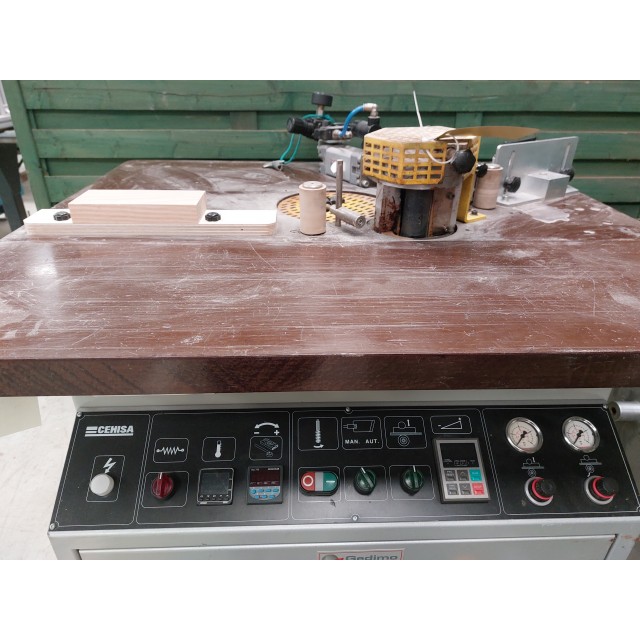 Plaqueuse Encolleuse De Chant Courbe 230V - CEHISA EP-C - Semi-Automatique_1