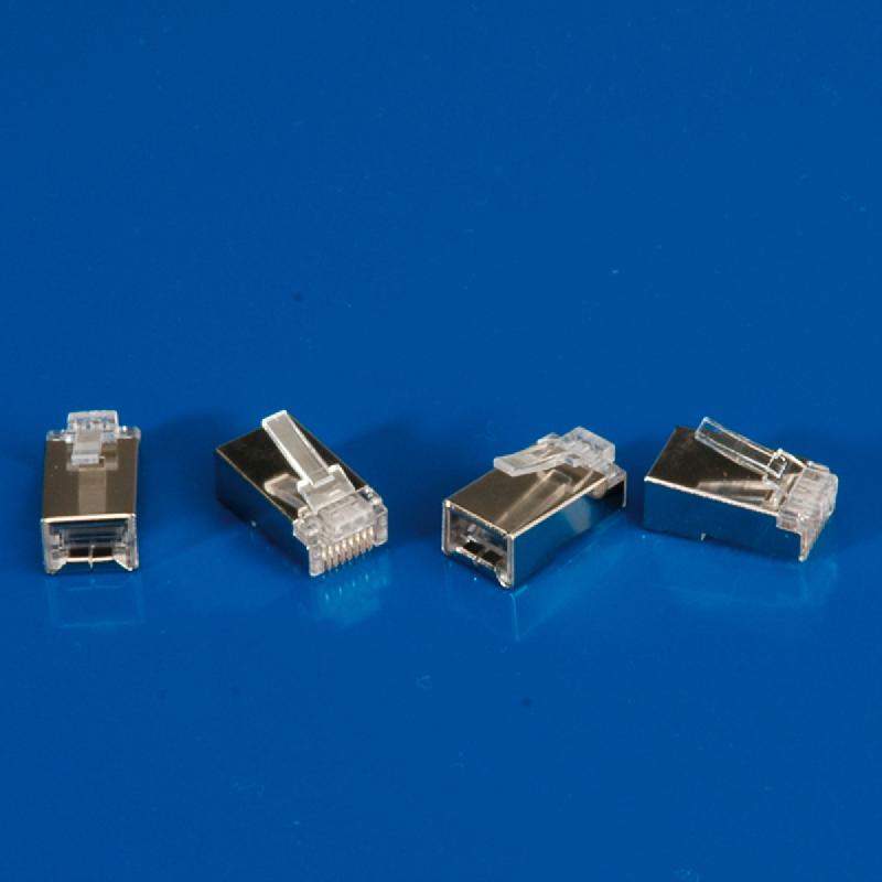 ROLINE Connecteur modulaire blindé, Cat.6 (Classe E), 10 unités_1