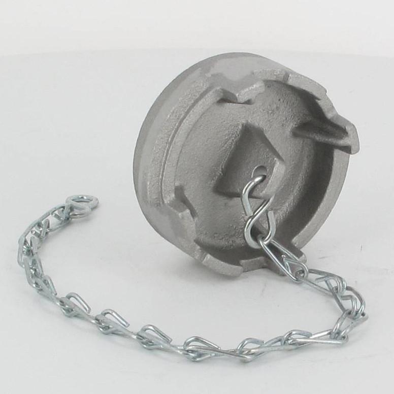 Bouchon sans verrou + chainette Ø 50 mm - Alu_1