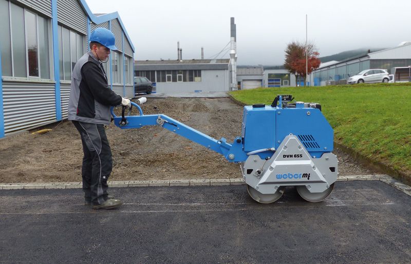 DVH 655 Rouleau Vibrant Duplex - Webermt - Poids 732 kg - Moteur Diesel Kohler KD15 440_1