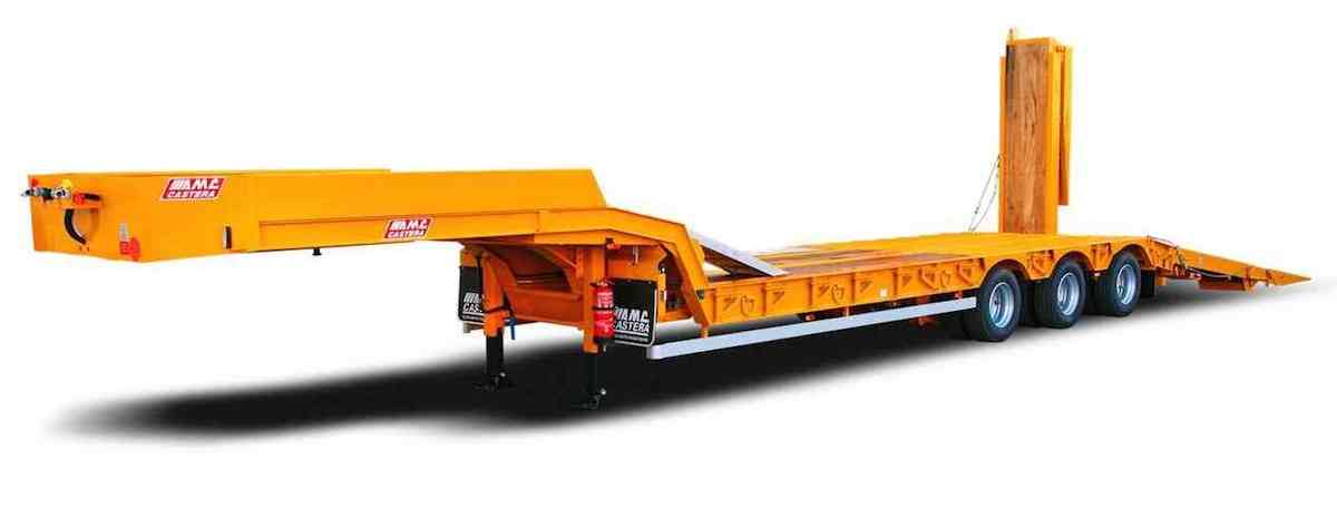 Semi-remorques surbaissé amc castera srpe 54 / ptac 59.5t / 3 essieux / plancher bois_2
