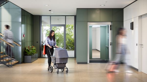 Ascenseur  Elégant, confortable et modulable parfait et pratique pour les immeubles résidentiels, les hôtels et les petits projets de bureaux- Schindler 3000_1