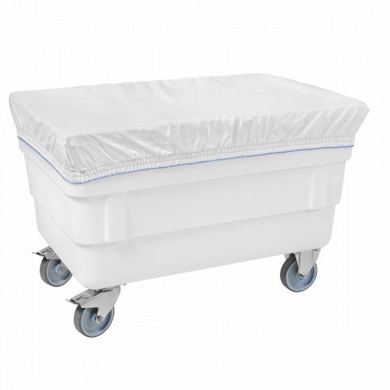 Bac double-paroi 310L - Blanc - Roues inox avec freins - Isolation thermique - Stockage sur palette_1