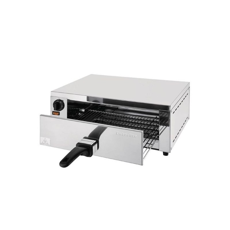 Four à pizza compact - CR912-E - Acier inoxydable, pizzas jusqu'à 30,5 cm_1