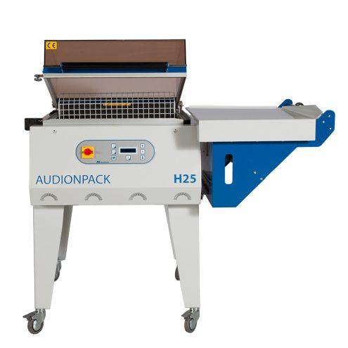 H 25 - Soudeuse en L Audionpack - Machines à rétraction avec hotte transparente et commandes réglables_1