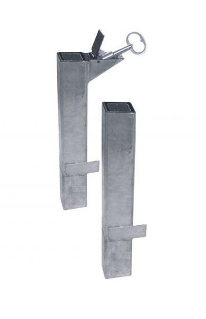 Kit d'amovibilité - Compatible avec barrières URBAN, BLOIS, LISBONNE, HERITAGE - Acier galvanisé, anticorrosion_1