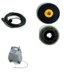 Monobrosse professionnelle FM43 400G - 230V / 1400W, 400 tours/min, 35kg pour sols durs_1