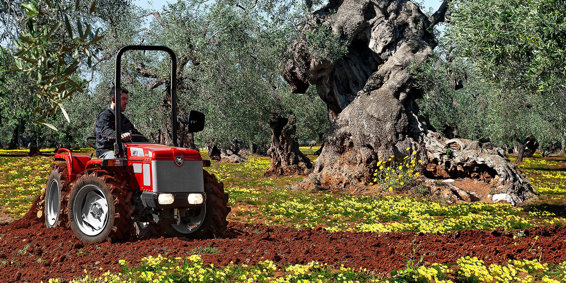 Tigrone 5800 avec quatre roues motrices de même dimension