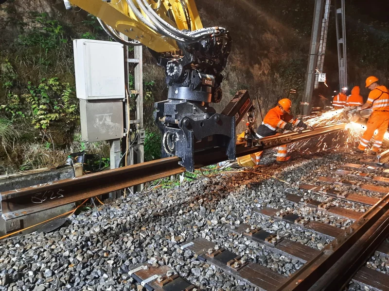 Tiltrotateur montage fixe NOX - Rotation 360° et angle 2x 50° - Poids 180-860 kg_1