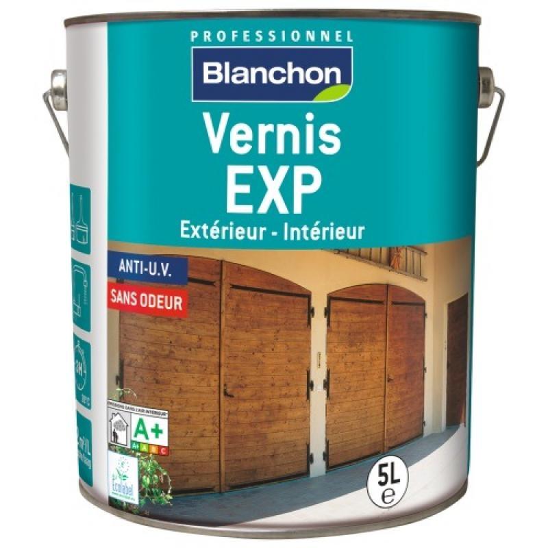 Vernis exp résines aqua-polyuréthane teinte incolore brillant bidon de 5l