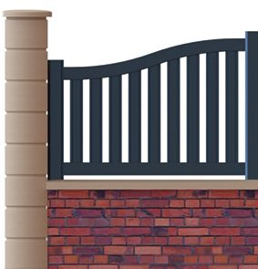 Wagram - clôture en aluminium - harmonisée avec portails et portillons_1