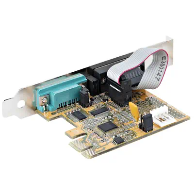 Carte Série PCI Express à  2 ports - Carte d'Extension Série PCIe vers RS232 (DB9) - Adaptateur PCIe_1