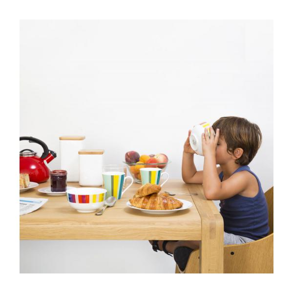 Panda bocal 20cm en porcelaine blanche - boîte de rangement en céramique avec couvercle étanche en bambou_1