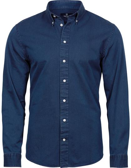 Chemise en sergé décontractée pour homme - Tee Jays - N° de série: 4002_1