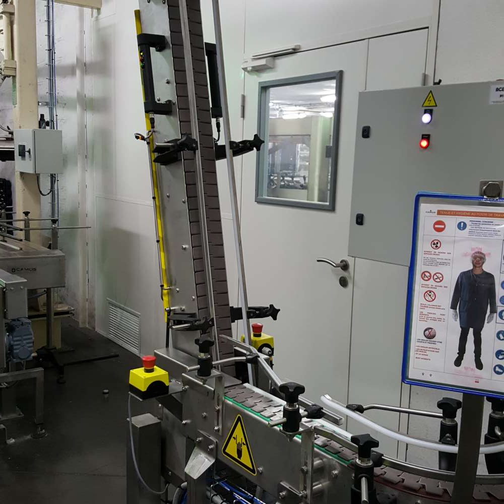 Convoyeur de passage d'homme ouvrant vertical ou horizontale - cms_1