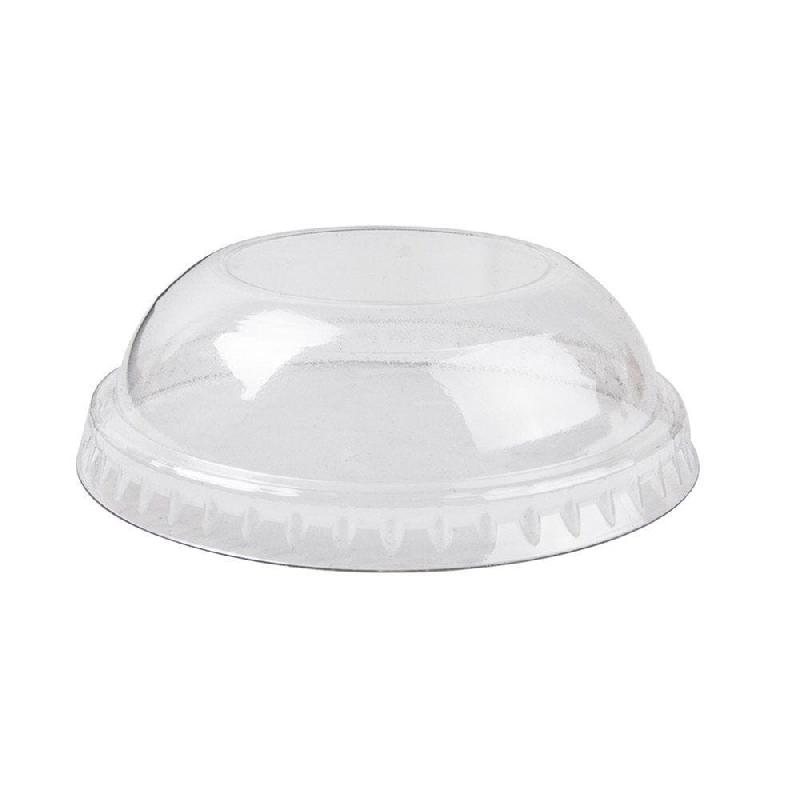 Couvercle dôme transparent PET pour pot à glace 120ml Ø7,7cm - par 2000_1
