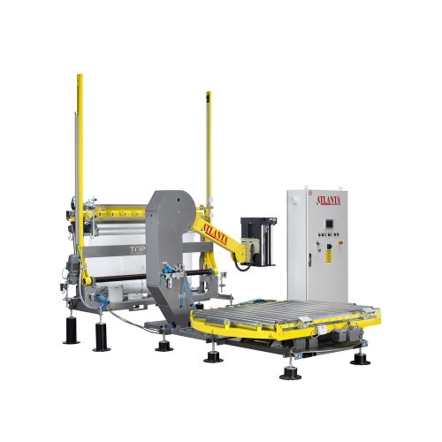 Mytho A - Banderoleuse automatique à plateau tournant - Sylmod Sarl - Cadence jusqu'à 40 palettes/heure_1