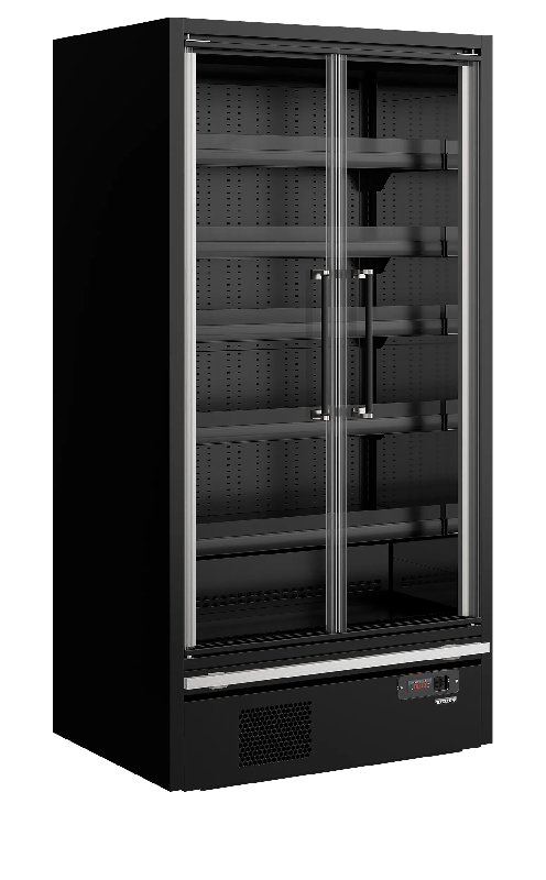 Vitrine réfrigérée pour supermarché Galaxy+ GP10FGD Black L1018mm 43813 TEFCOLD_1