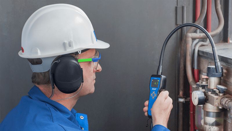 Tksu 10 - détecteur de fuite d'air comprimé SKF - résolution 0,1 dBµV - détecteur à ultrasons pour environnements bruyants_1