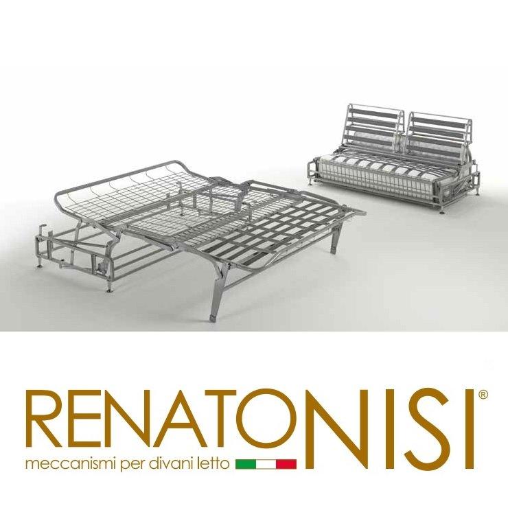 Canapé convertible express Midnight - 120 cm - Matelas 16 cm - NEO bleu cobalt_1