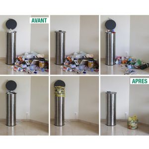Appareil hydraulique pour compression des déchets ménagers et professionnels