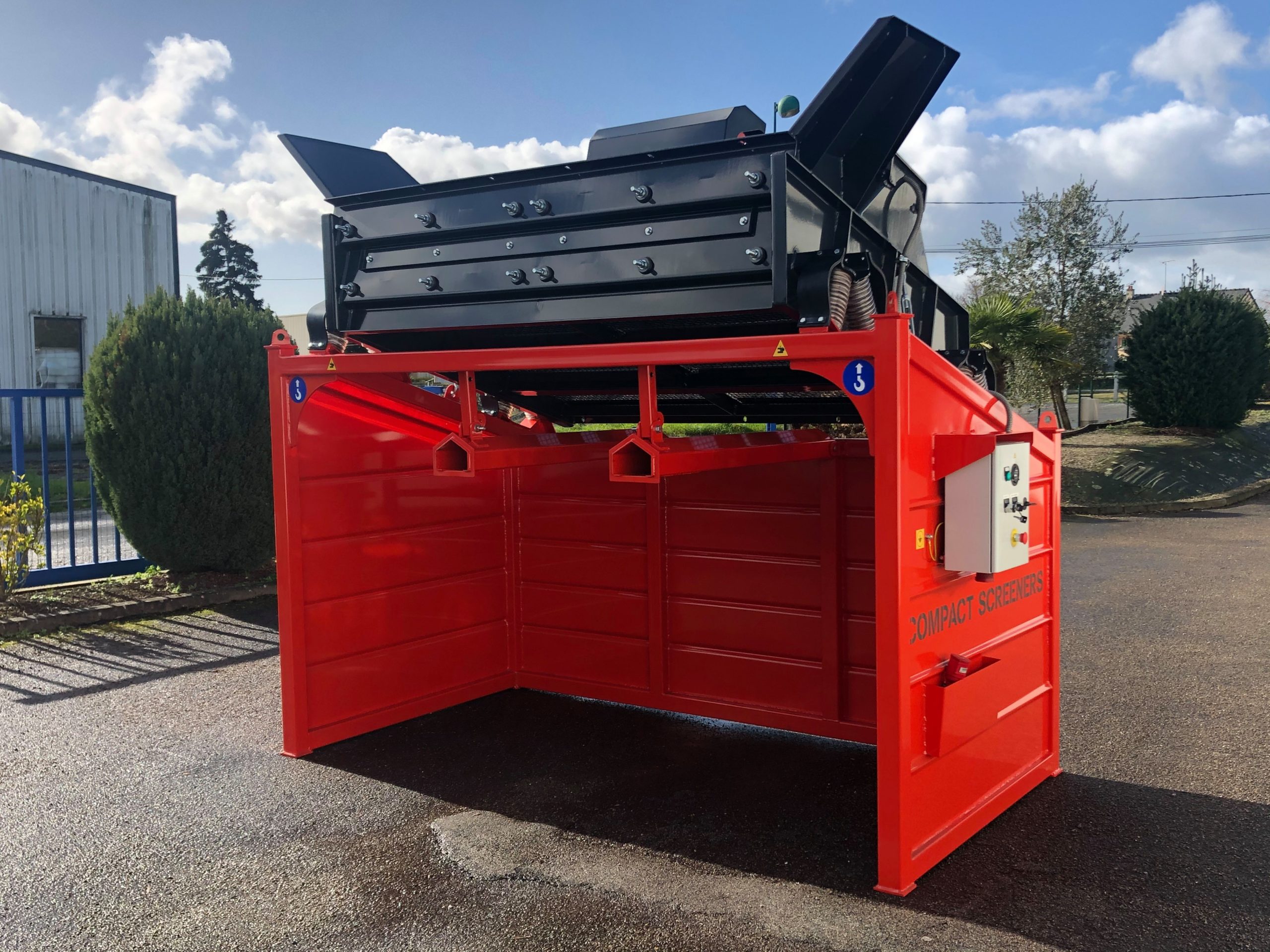 Crible compact Screeners CS20-60 - vibrant 2 fractions à 2 tamis - rendement 50 à 80 t/heure_1