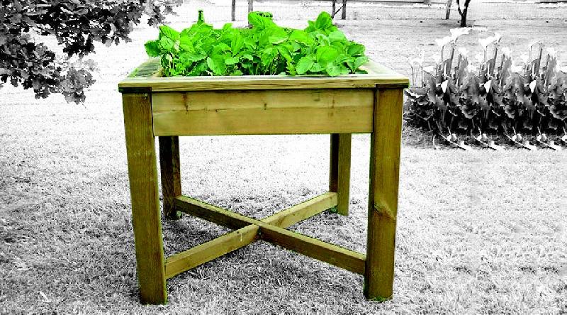 Table potagère en bois_1