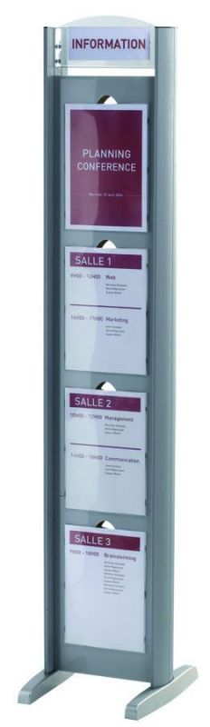 Porte visuel 8a4 - totem - p&p - h.29,8 x l.21,1 x p.0,4 cm_1