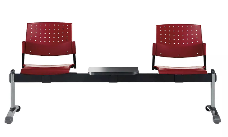 Poutre accueil visiteurs So Corato - P03, 3 places, Piètement Type C_1