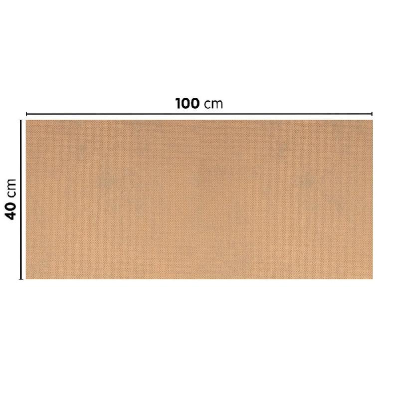 Tête-à-tête pliée en V intissé sable 40x100cm - par 400_1