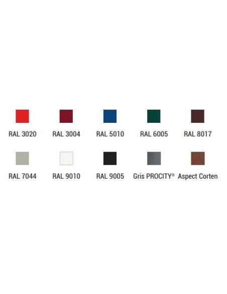 Venise - Cache-conteneurs pour 1 bac 4 roues ou 2 bacs 2 roues - Challenv - Fabrication française_1