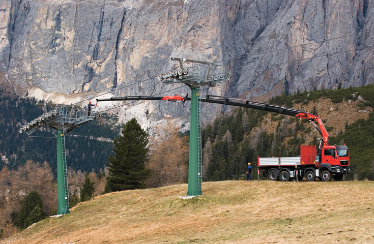 Grue auxiliaire Fassi F660RA HE-Dynamic - moment maximum 64,12 tm - bras jusqu'à 30,45 m avec jib_1