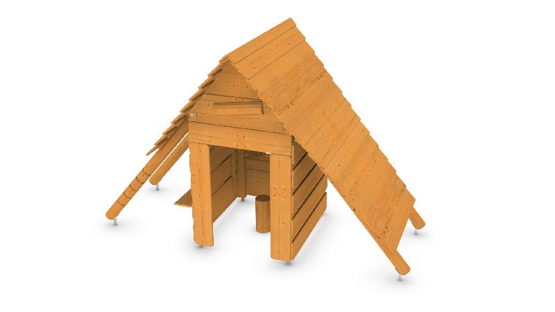 Maisonnette de jeu Altebo réf-8064256 - Hags - montage en 5 heures - zone de sécurité 28 m²_1