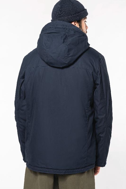 Parka avec capuche - Réf: K627 - Kariban - Doublure matelassée contrastée_1