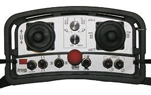 Machine de débroussaillage radioguidée avec moteur essence puissant