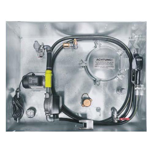 Citerne mobile GRV acier galvanisé 1000 litres - Gazole B7 GNR - Double paroi et homologation ADR_1