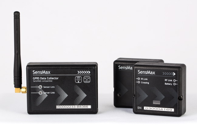 Compteur de passage SensMax - sans fil, sur piles, uni et bi-directionnel, données USB/TCPIP/GPRS_1