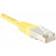 Cordon RJ45 catégorie 6 F/UTP jaune - 0,5 m - blindé cuivre aluminium - norme ANSI/TIA 568 et ISO 11801_1